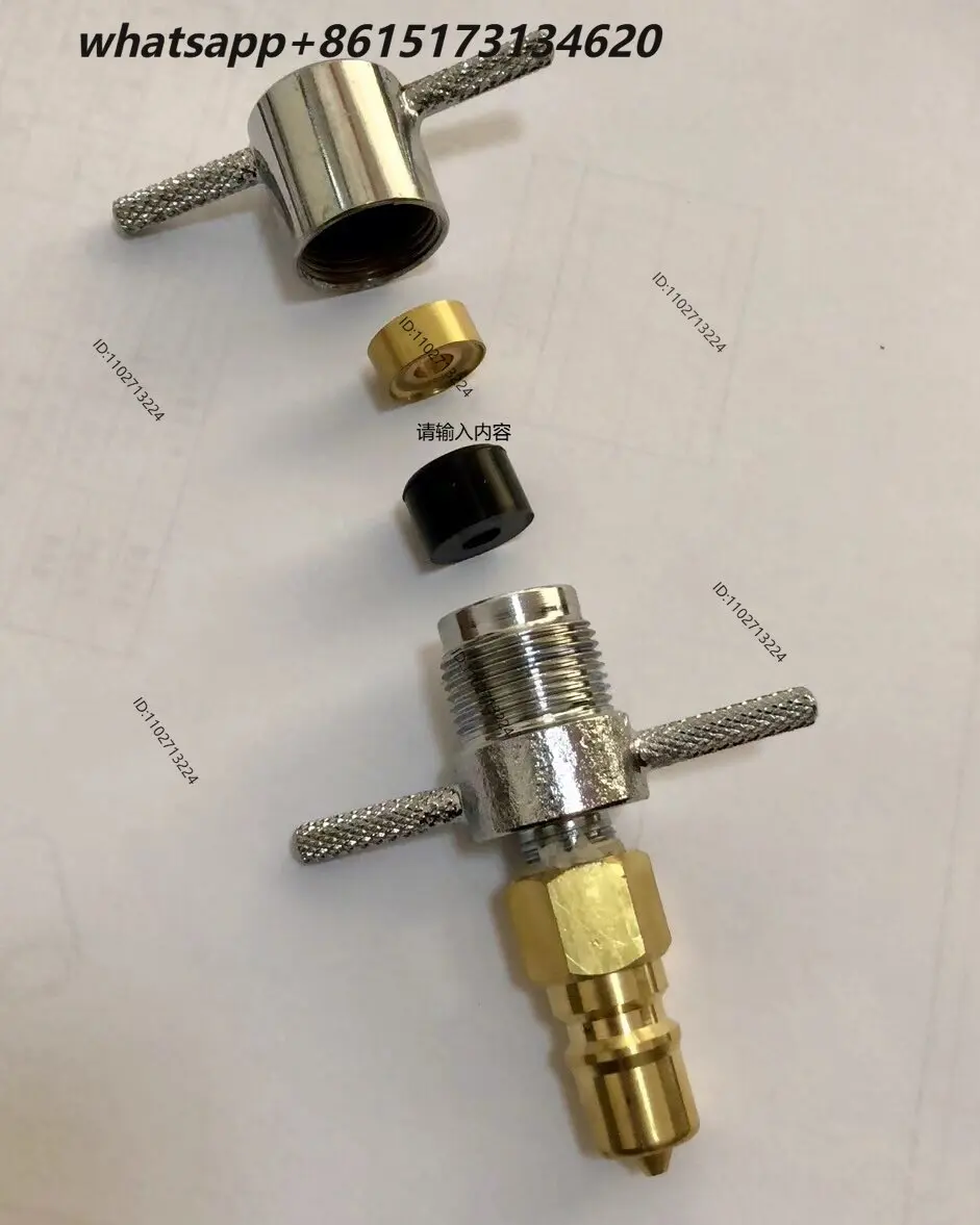 connector Italian connector Refrigerator vacuum refrigeration industry leak detection and pressure test, Chuangjia self-operated