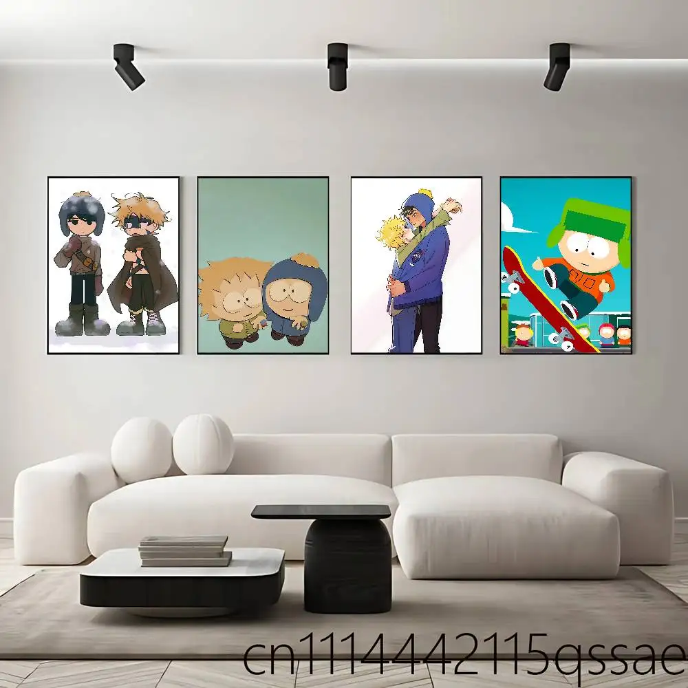 For Craig S-South P-Park Tweek Poster Wall Art Posters, Texture Paintings, Ideal Gift for Room Decoration