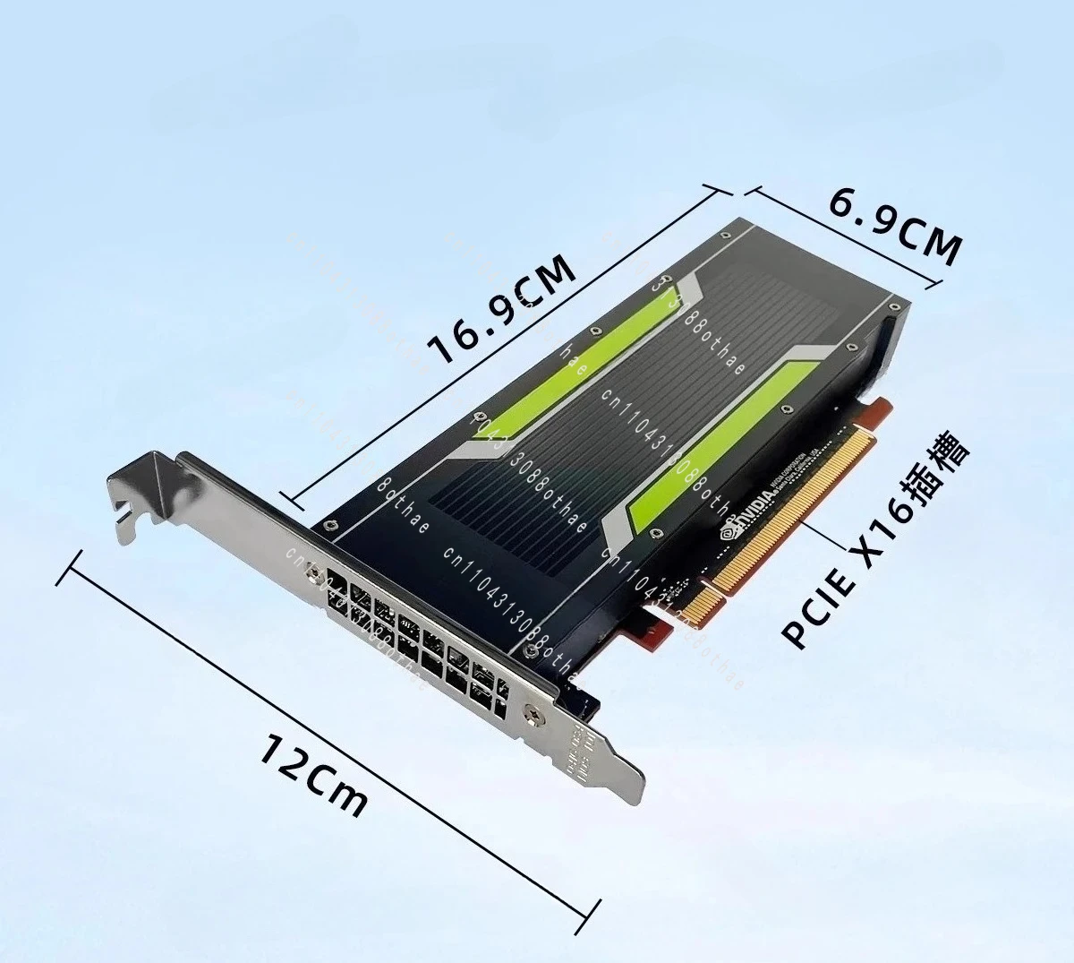 Tarjeta Gráfica Acelerada GPU NVIDIA T4 P40 K80 M40 M60 V100 P4 P100 Original A2