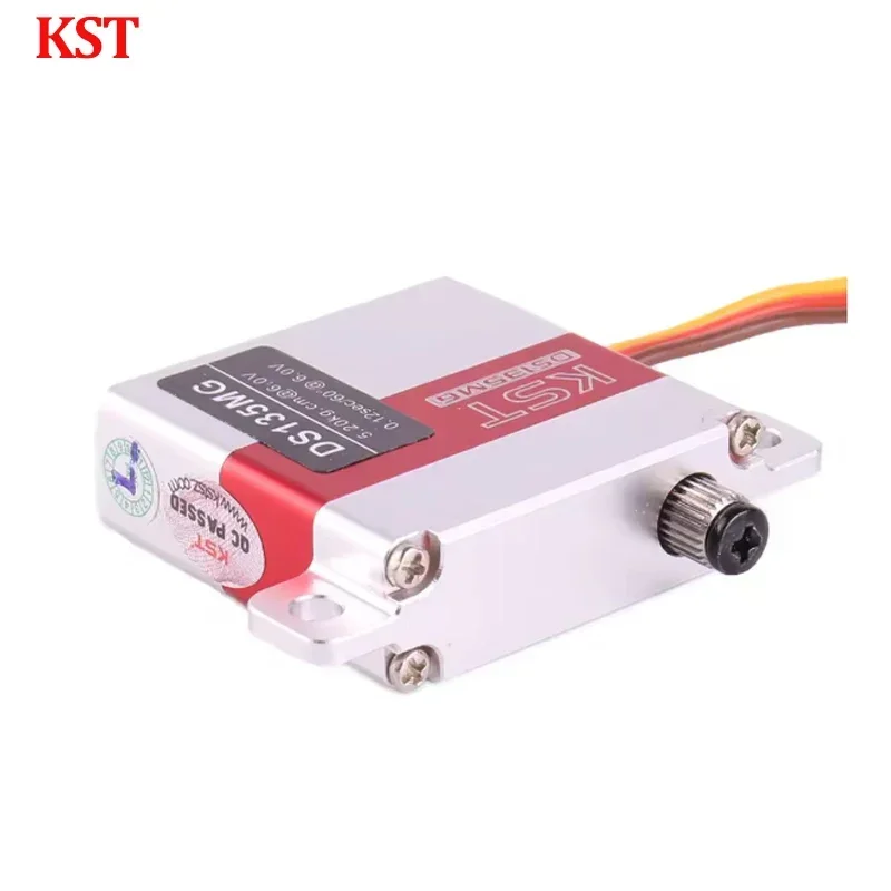 KST DS135MG เกียร์โลหะ 23g 5.2 กก.0.12 วินาที Digital Servo สําหรับ RC Glider รุ่น 5 มม.25T Order