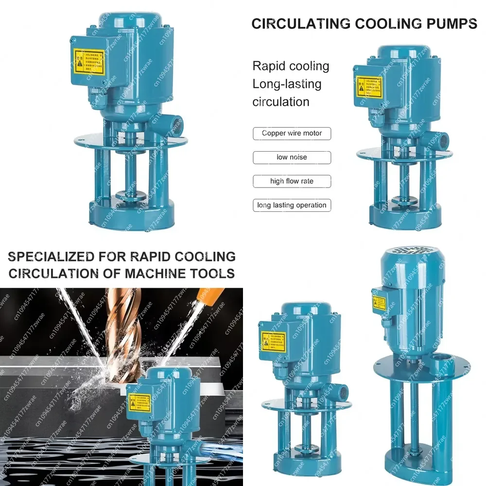 400V Lathe Machine CNC Coolant Pump Energy Saving Low Pressure Spray Coolant Pump