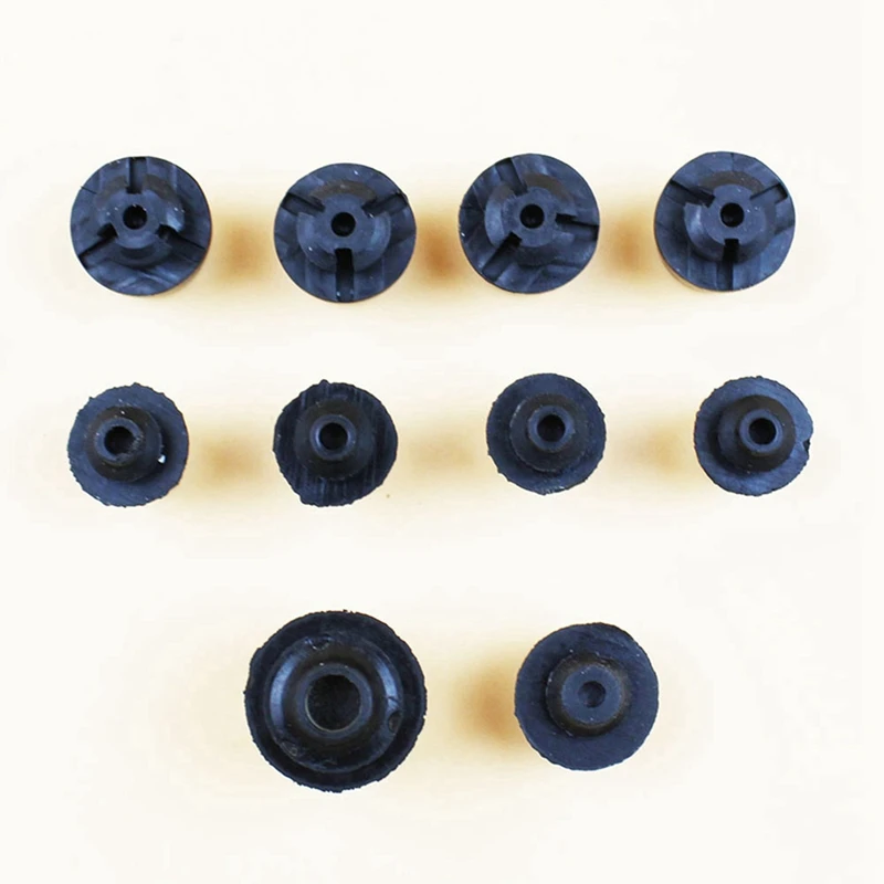 110Pcs Car Door Dampers Buffer Pad Bump Stop Shock Rubber For Mitsubishi Pajero Montero V31 V32 V33 V43 V45 V73 V77