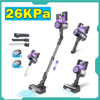 Inse S10 Cordless Vacuum Cleaner 26Kpa Powerful Suction 1.2L Dustbin 50Min Max Runtime 3-Speed Modes 350W Brushless Motor