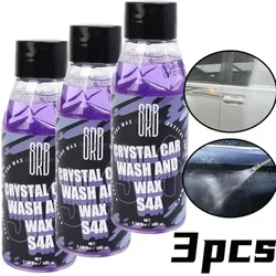 High Foaming Shampoo Concentrated Ceramic Car Wash Soap Works for Foam Cannons Foam Guns Bucket Washes Car Washing Liquid