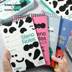 Kokuyo Steno Notes Book Campus & TYAKASHA A5 Size 60 Sheets Line Paper Notebook Diary Memo Office Notepad School F7296