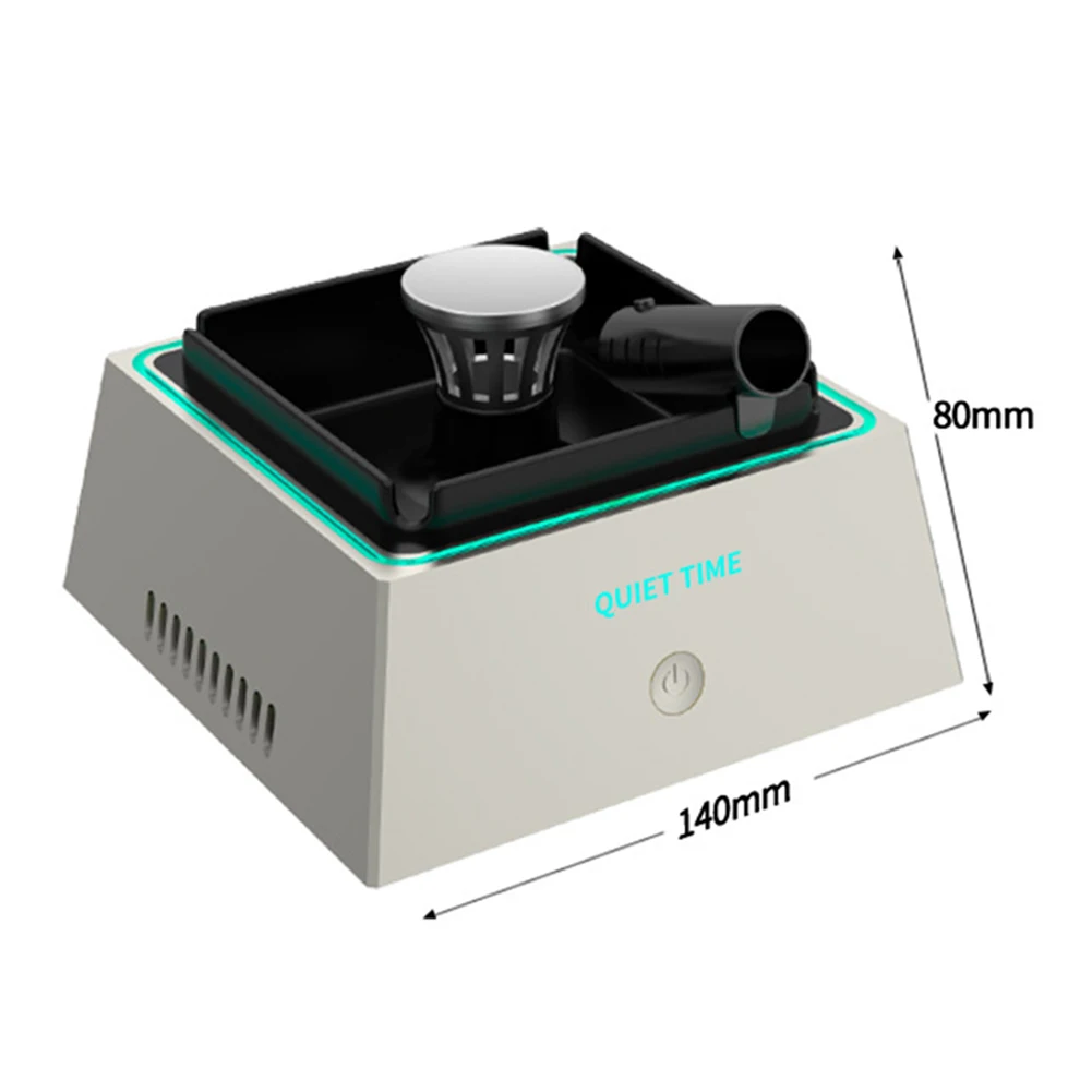 Smart Air Purifier Ashtray with Atmosphere Light for Filtering Second-Hand Smoke From Cigarettes Remove Odor Smoking Accessories