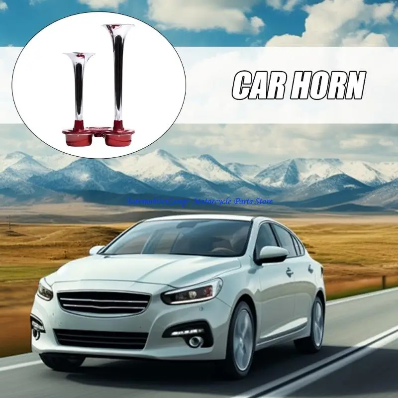 H7BD Standard Vehicle Horn 150dB Very Loud Noise Strong Metal Build Simple Installation For Multiple Applications
