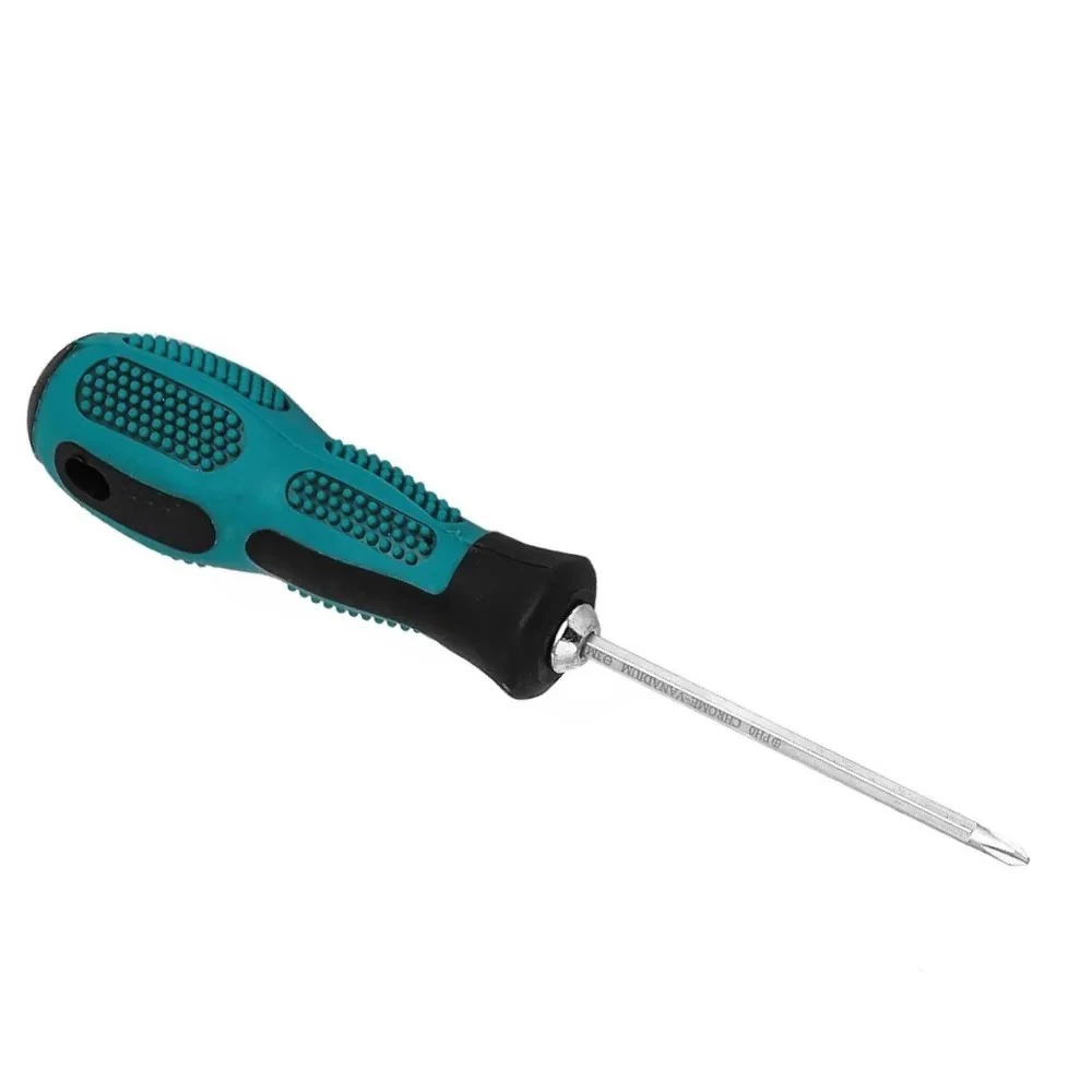 1PC Dual-use-Schlitz Kreuz Schraubendreher Griff Bolzen Fahrer Schraubendreher 3x75mm Hause Garten Werkzeuge werkstatt Ausrüstung Nutdrivers