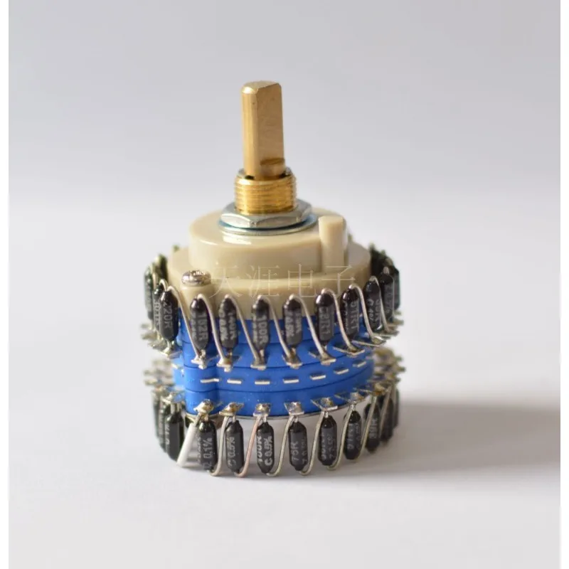 24-speed + Holco resistive dual-channel voltage-dividing potentiometer