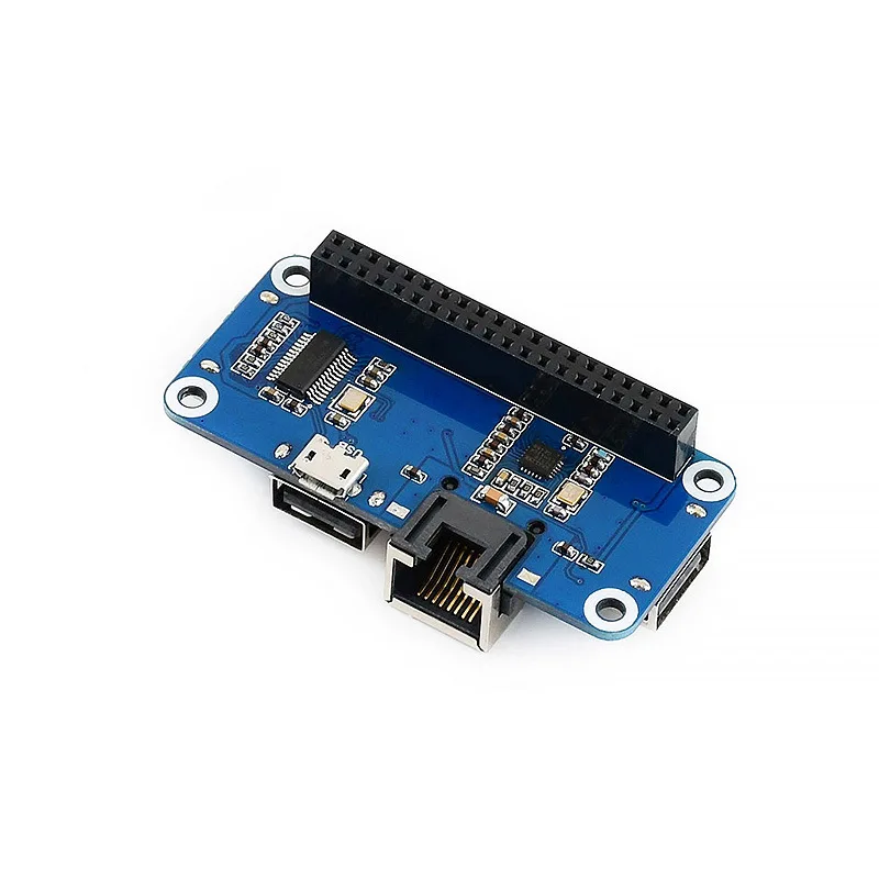 forRaspberry Pi Zero 2W USB to RJ45 Ethernet Adapter with USB 2.0 Hub Expansion Board