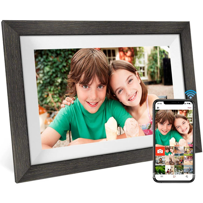 

10.1 Inch Smart WiFi Digital Photo Frame 1280x800 IPS Touch Screen 32GB Memory Electronic Digital Photo Frame APP Control