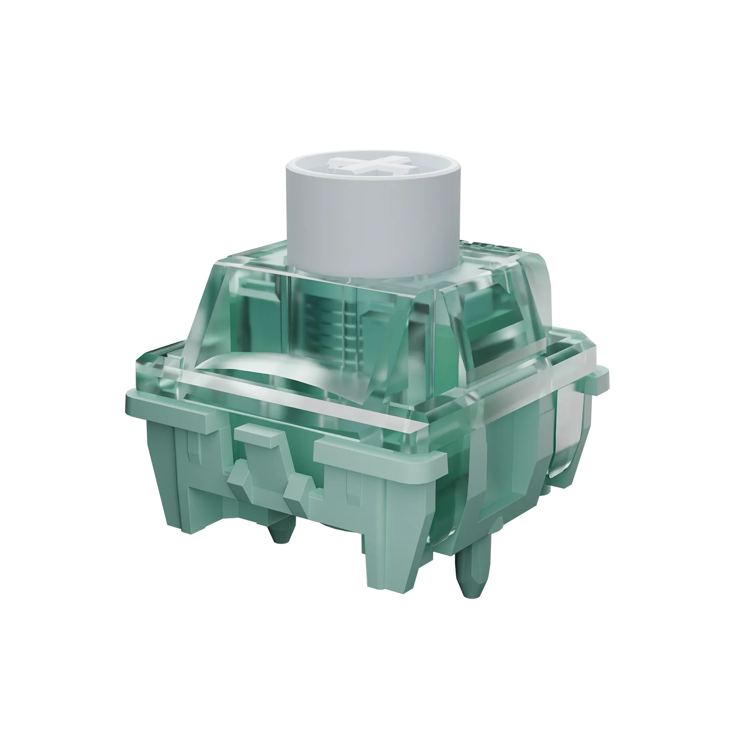 Przełącznik GATERON Magnetic Jade Ultra, liniowy, z dowolną regulacją pre-travelu, efekt czujnika Halla HE do klawiatury magnetycznej, do gier i biura. — 2