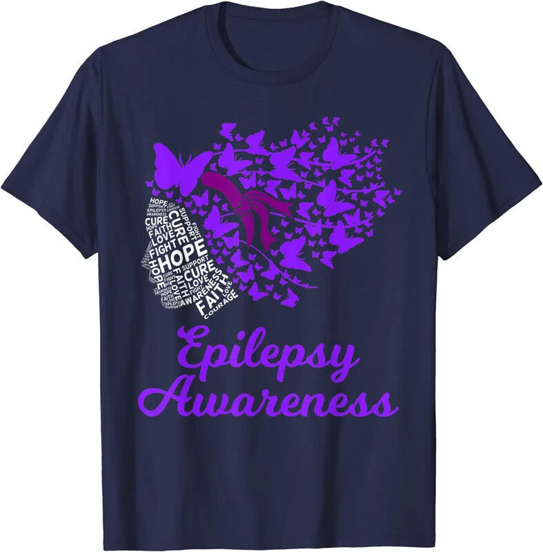 

Epilepsy Awareness Day Seizure Disorder Ribbon Unisex T-Shirt