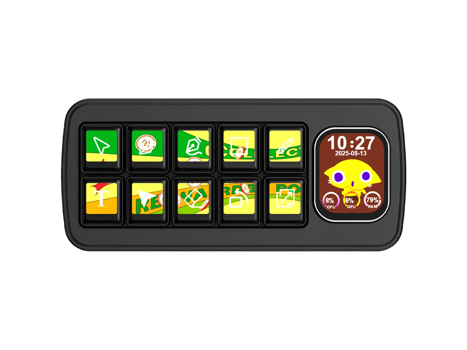 Waveshare MK10 AI Voice Control Panel, 10×0.85