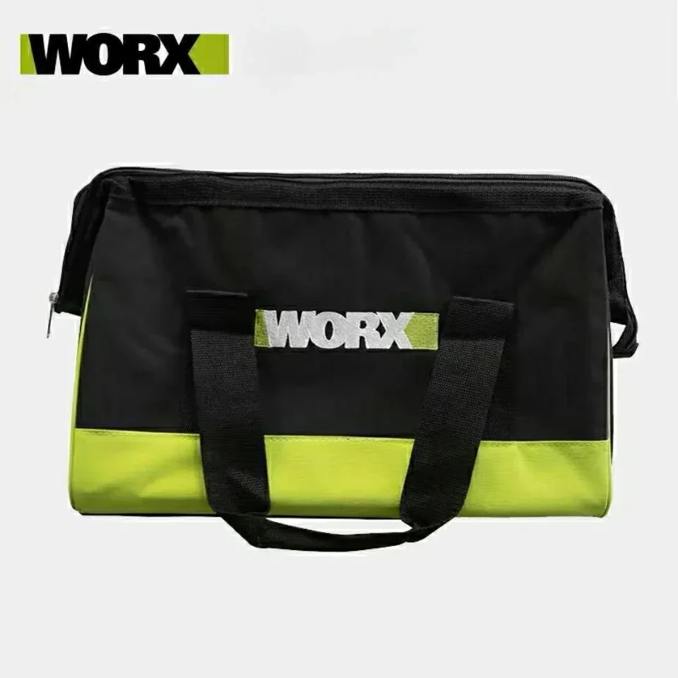 WORX double-layer Oxford cloth steel wire wound electrician bag waterproof and anti fall tool kit 15.75 inches tote bag