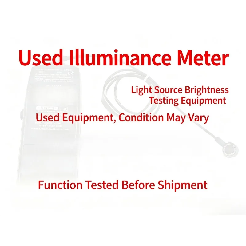 Used Dismantled Spectral Illuminance Meter Light Tester, Professional Brightness MeterT-10for HouseholdLightingSource Inspection