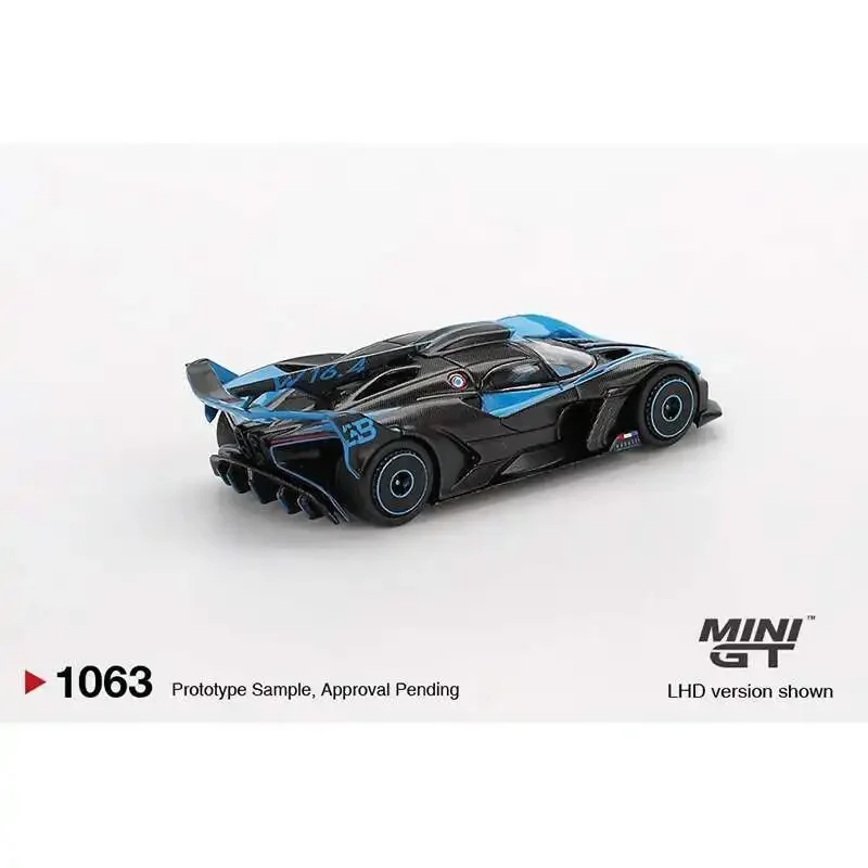 

Предпродажа MINIGT 1063 1:64 Bugatti Bolide Presentation, литая под давлением модель автомобиля, коллекция игрушек