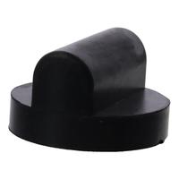 Black Rubber Jack Puck Jacking Lift Pad, Car Slotted Frame Rail Floor Support Rubber Pad Fit for Audi TT RS R8 A6