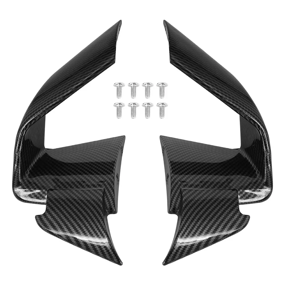 

Motorcycle Front Aerodynamic Winglets Windshield For BMW S1000RR M1000RR S1000 RR 2019-2022 Fairing Fixed Wing Deflector Spoiler