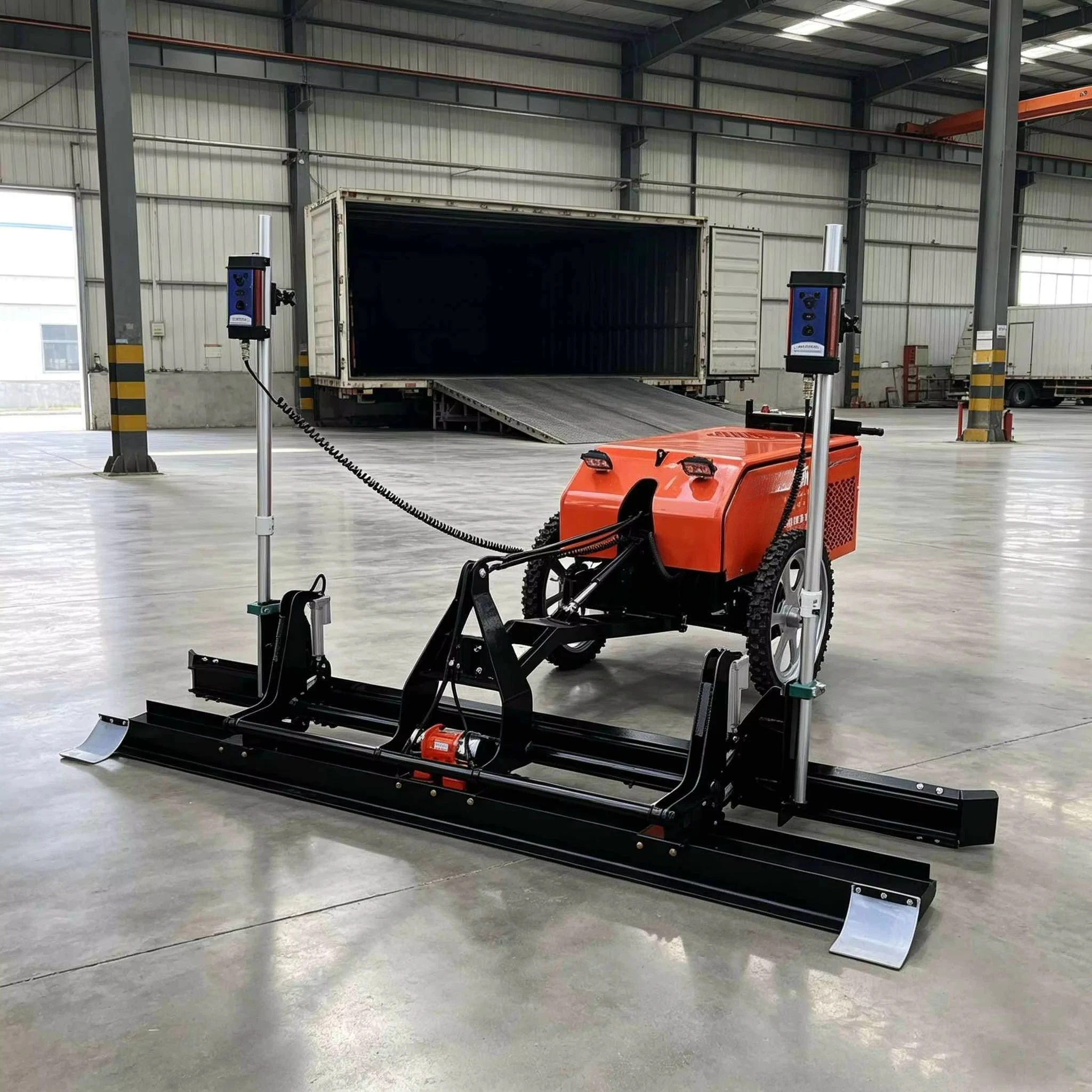Ride on Concrete Laser Screed Laser Screeding Machine Vibratory High Precision for Factory Floor 2.5m Width