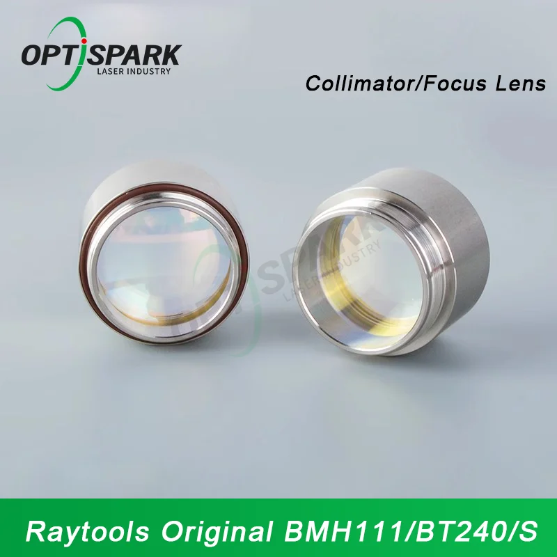 Raytools Original BM111 Laser Cutting Head Collimating Focusing Lens Group BMH111 BT240 D30F100/F125/F155 CL/FL Lens With Holder