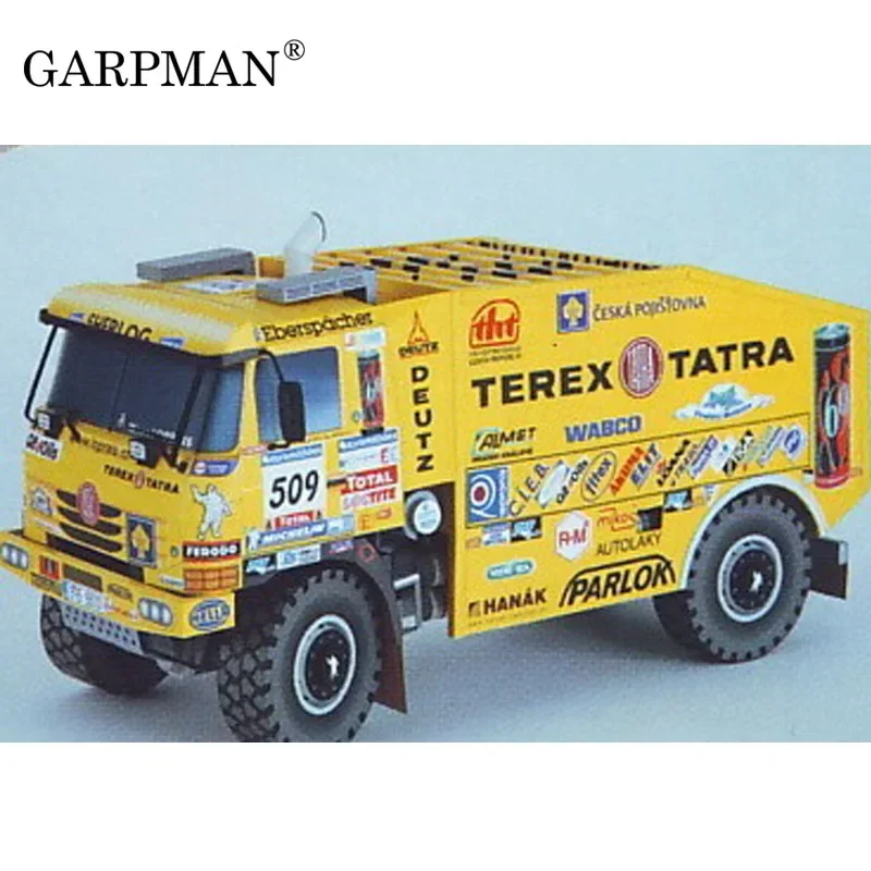 

20 см Dakar 2006 Tatra 815 Truck Fine Edition 3D бумажная модель