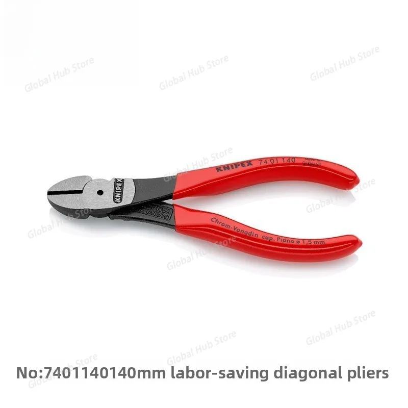 German Labor-saving Diagonal Pliers 74 01 140 Industrial Pliers Chromium-vanadium Heavy-duty Steel