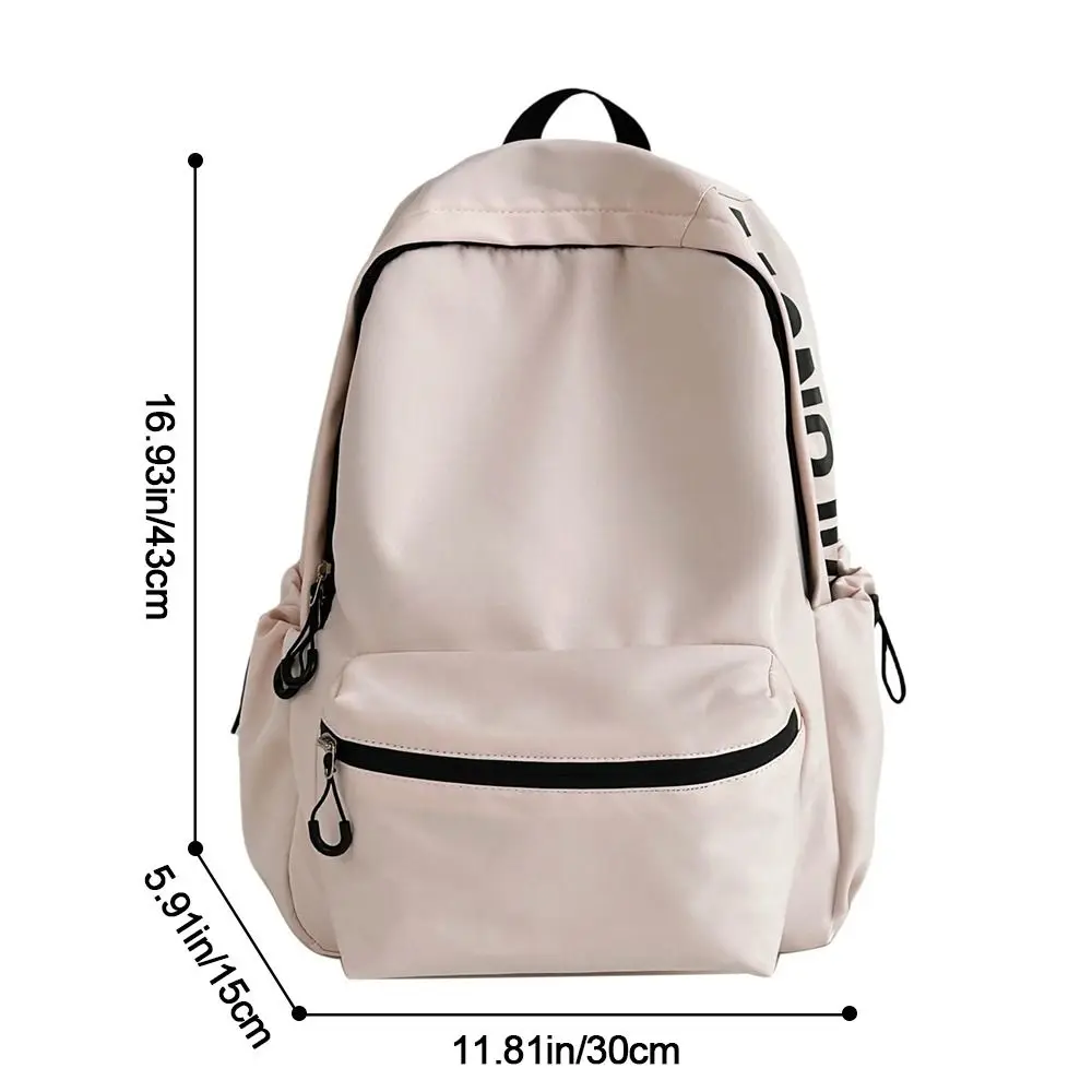 Simple Large Capacity Backpack Nylon Ultra-light Schoolbag Travel Knapsacks