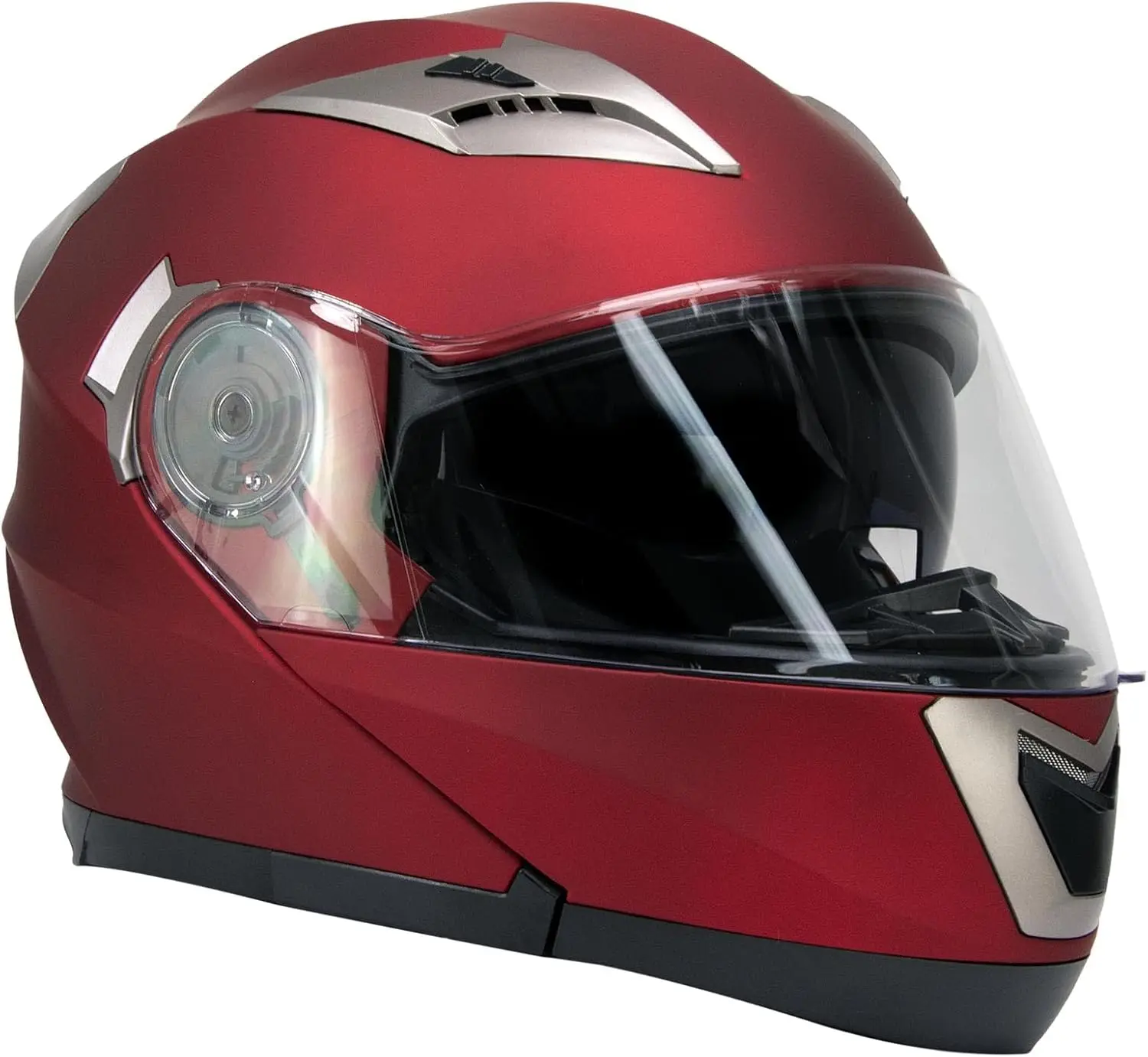 

Advanced Full-Face Motorcycle Modular Helmets for Biker w/Drop Down Visor MPH98XX - Large
