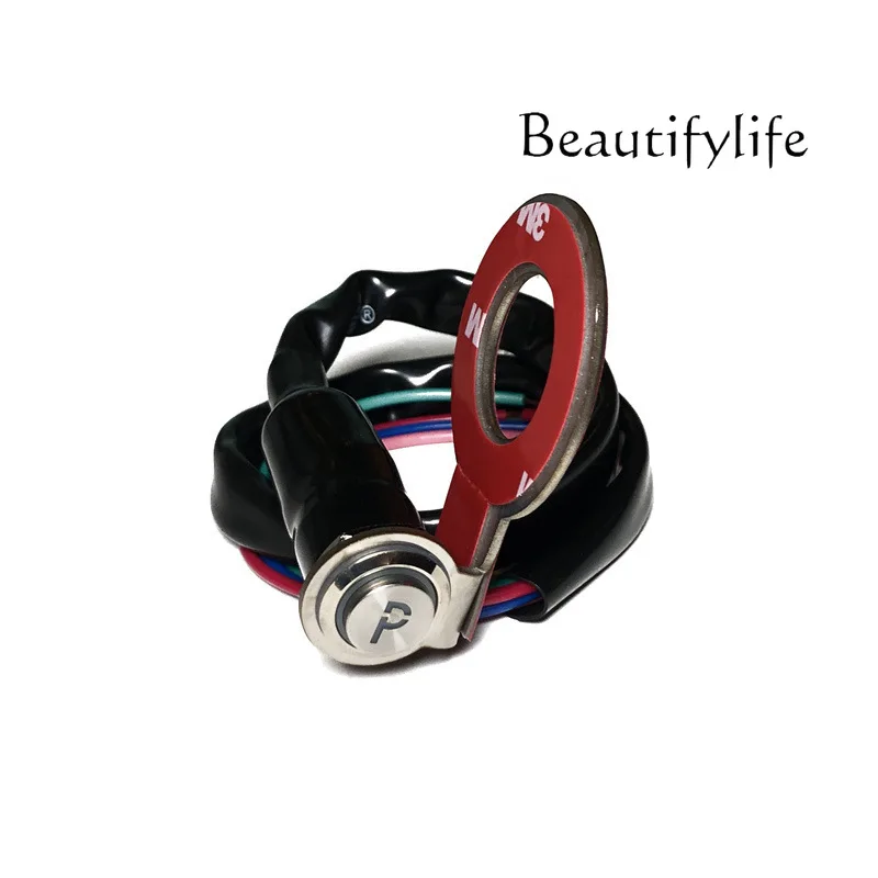 

Motorcycle accessories Lockless transmission S standard parking P reversing R standard switch LED luminous button