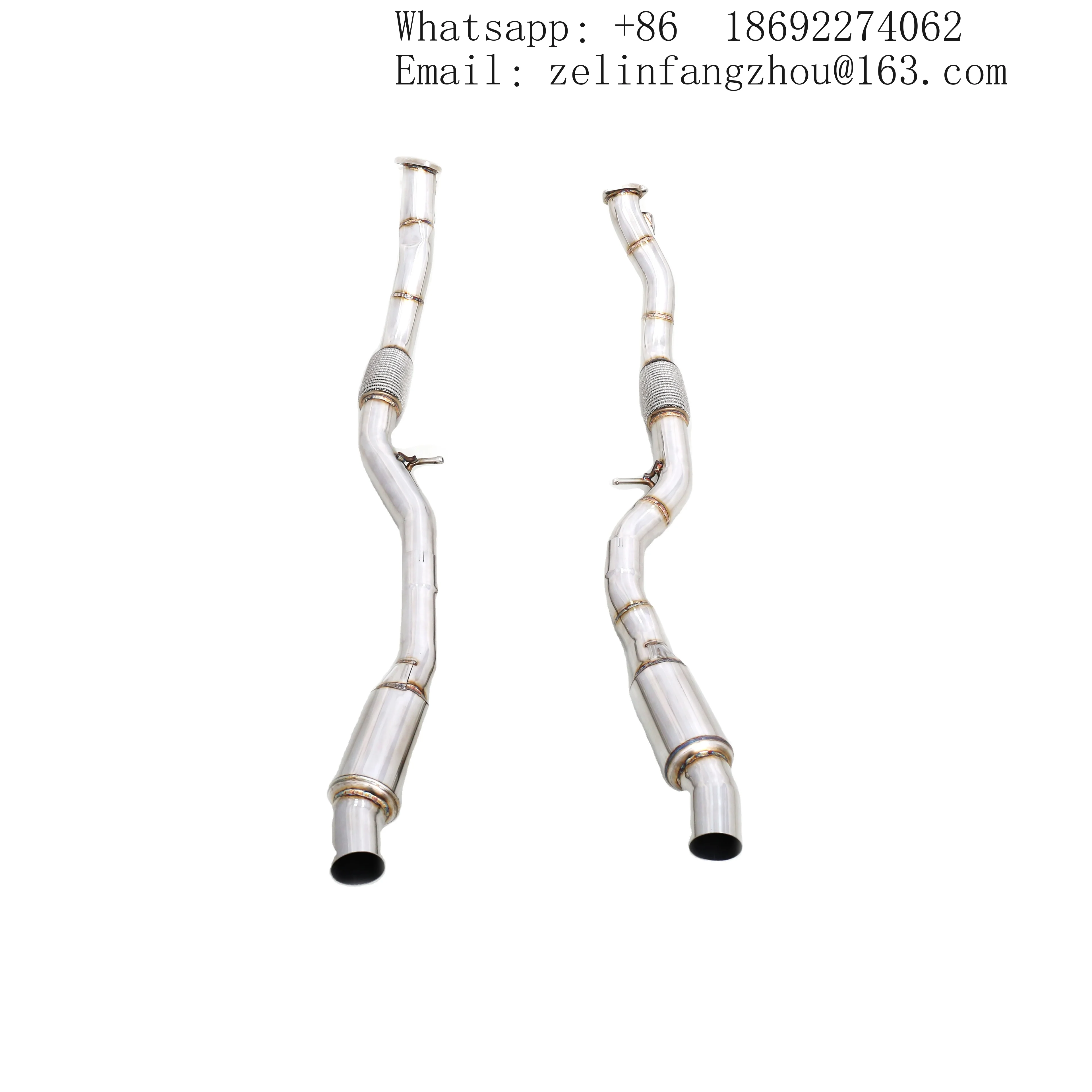 

RES For URUS 4.0T Stainless Steel 304 -back Exhaust Mirror Polished 1.5mm Thick Luxury