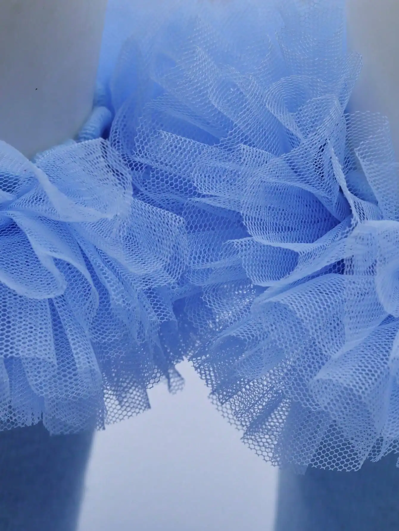 1 pair of girls' lace ruffled socks with fluffy ruffled baby princess socks view 5