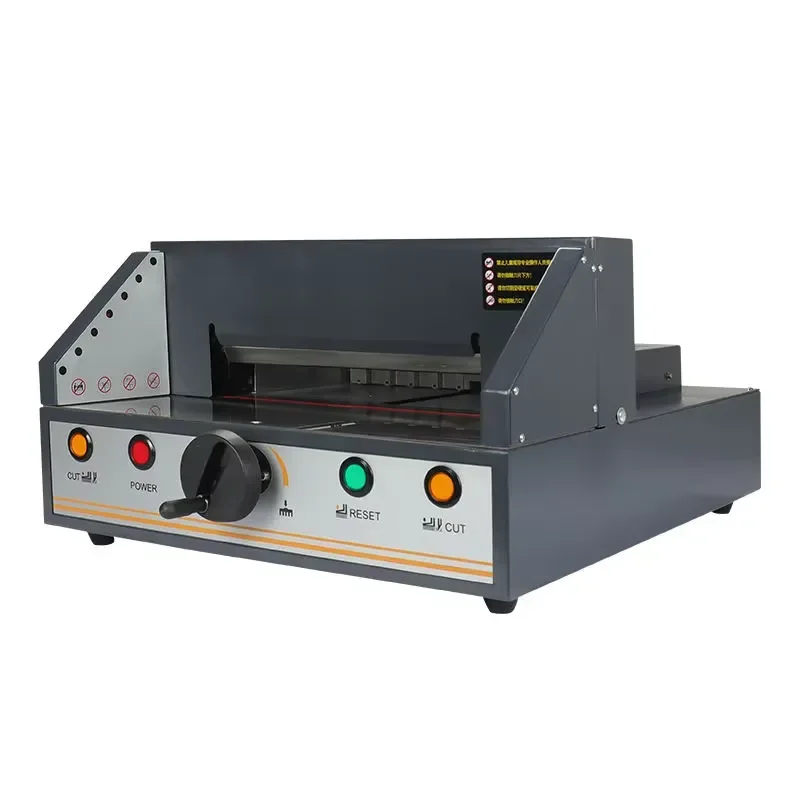 Mini Electric Paper Cutter A4 Precision Positioning Safe Trimmer for Office Brochures Proposals Document Cutting Tool with