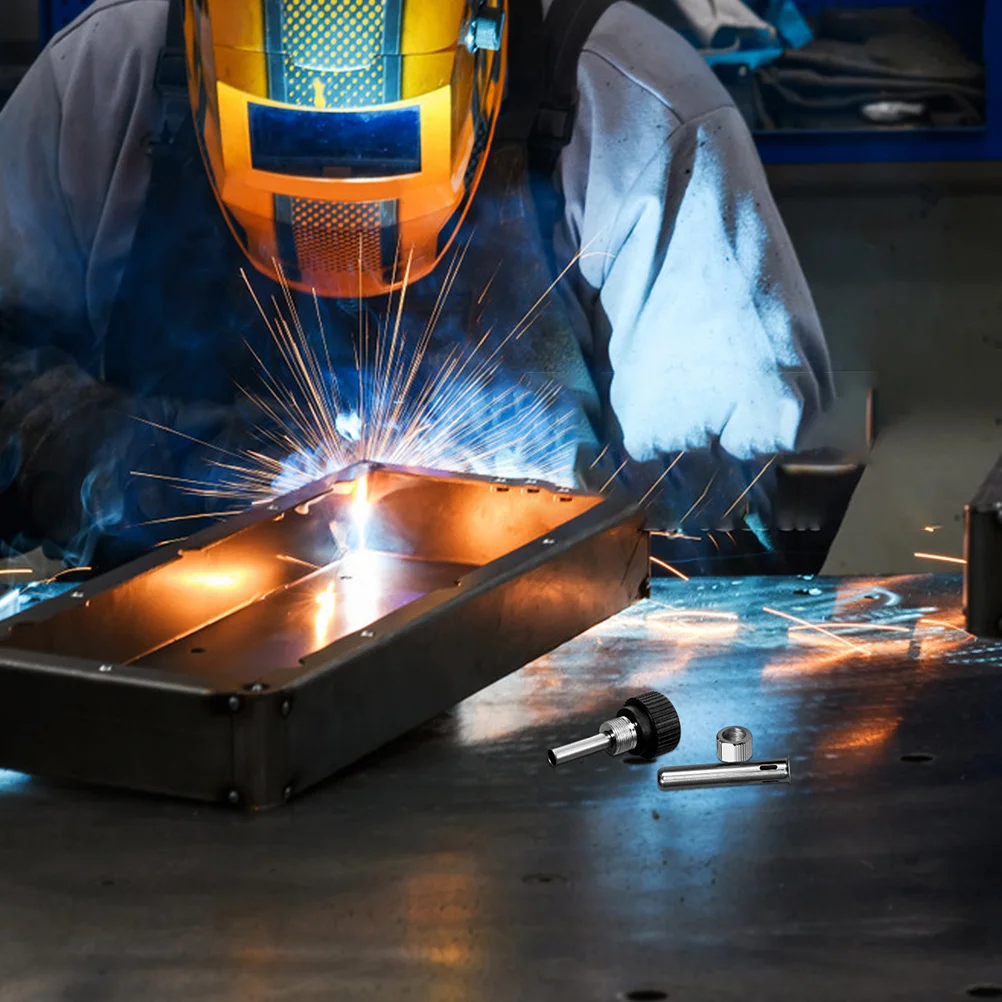 

6Pcs Soldering Iron Sleeve Durable Steel Replacement Parts Fits Multiple Models Easy Install Welding Handle Sleeve Accessories