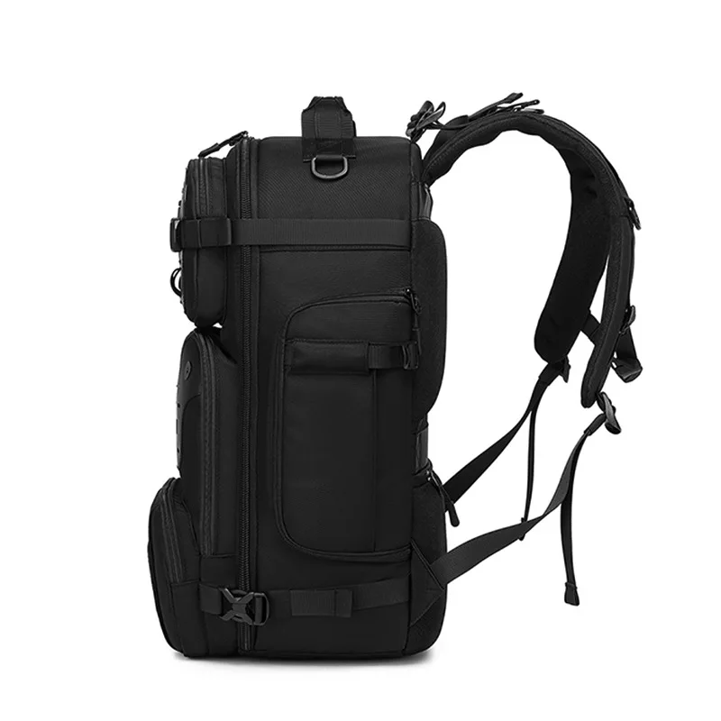 Ozuko-Paquete de viaje táctico bac para exteriores, equipaje masculino, Mochila multifuncional, grande, impermeable, 20 portátiles, bolso para