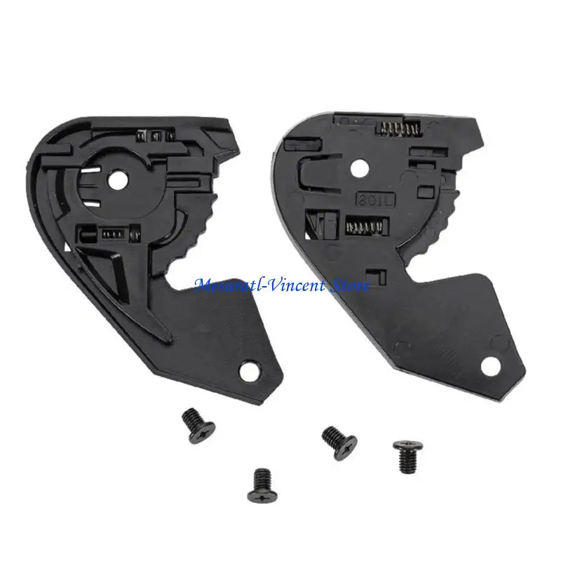 

A70F Easy Installation Motorcycle Helmets Visors Base Plate for JHM-802 AIMIT 803 Face Shield Visors Base with Screw