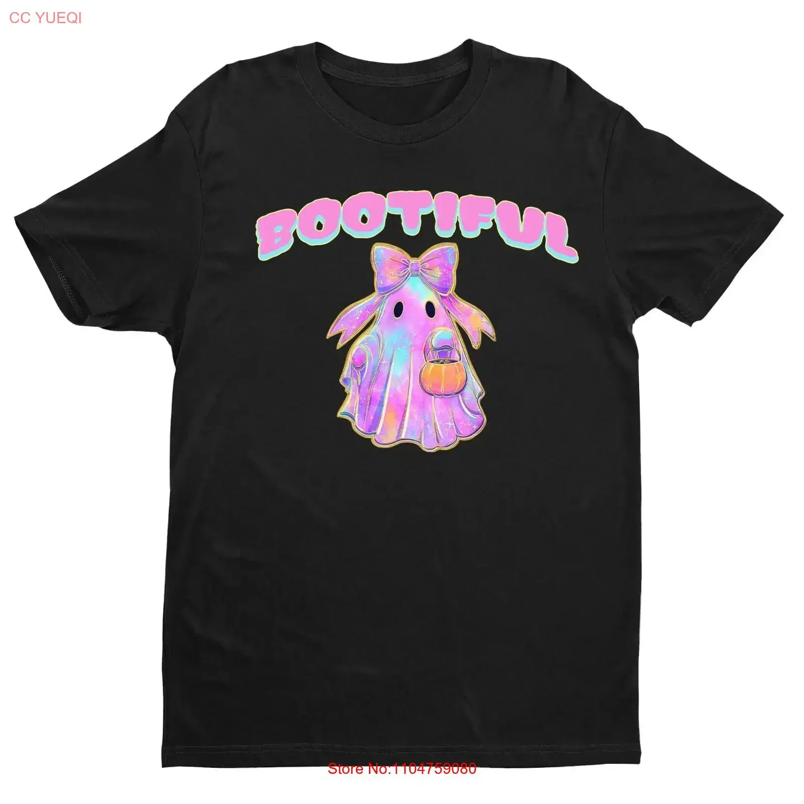 Bootiful T Shirt Dog GhosT Fall Cover Lover Halloween Cute vintage Washed graphic Breathable Unisex Top For Everyday Wear