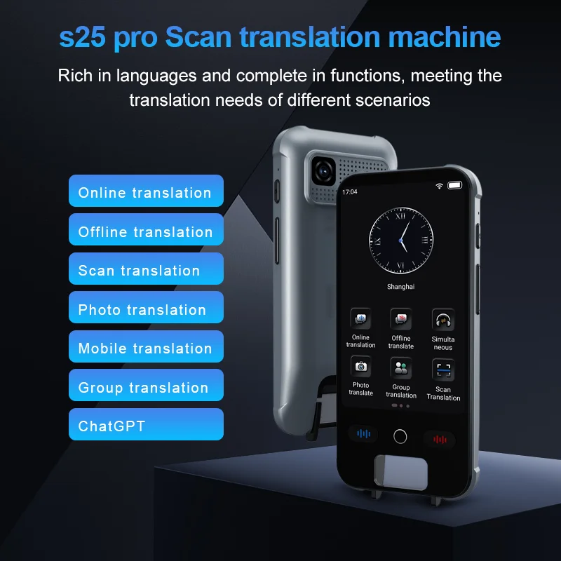 

Intelligent Bluetooth translator voice synchronization translator multilingual real-time translation stick overseas travel use