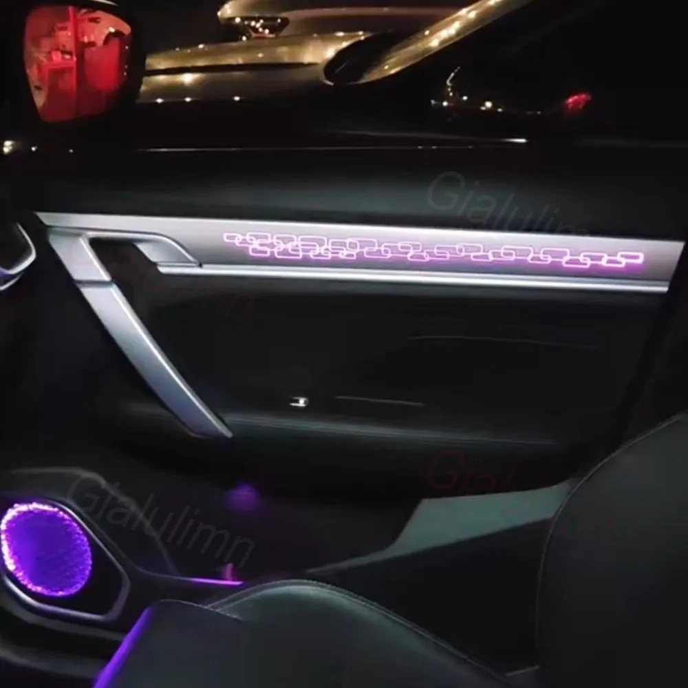 Gialulimn LED Ambient Light for binyue L coolray pro 2019-2025 Atmosphere Mood Light Lamp Interior trim Decorative lighting