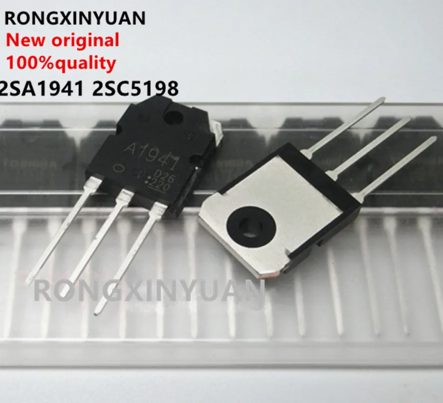 10pair   Audio Power Amplifier Pair Transistors New Original   2SA1941 2SC5198  A1941 C5198