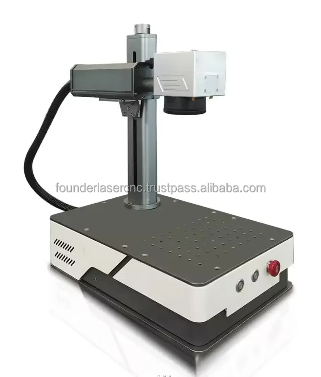 

Portable 20W 30W 50W Ring Engraving Machine Sino Galvo Brand Fiber Laser Machine DXF for Jewelry Galvo Laser Printing Equipment