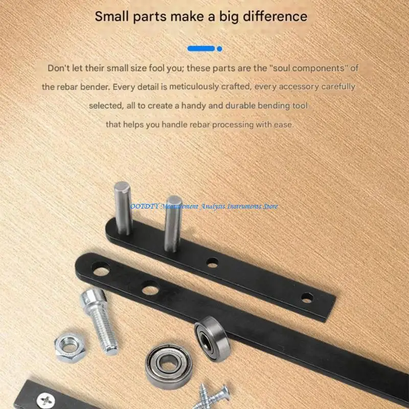 367D Professional Manual Bending Machine Metal Rod Bender Bending Tool High Strength Hand Fixture Bender Small for Repair