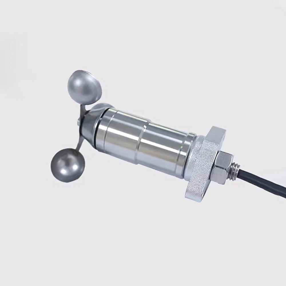 High-Precision 3-Cup Stainless Steel Anemometer for Outdoor Weather & Tower Crane Monitoring