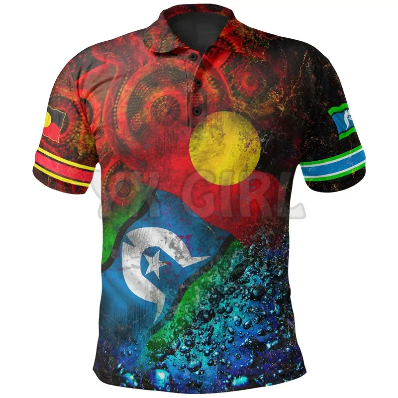 2024 Summer shirts women for men Australia Aboriginal Australia Naidoc Week 3D printed Short sleeve t shirts Tops camisas