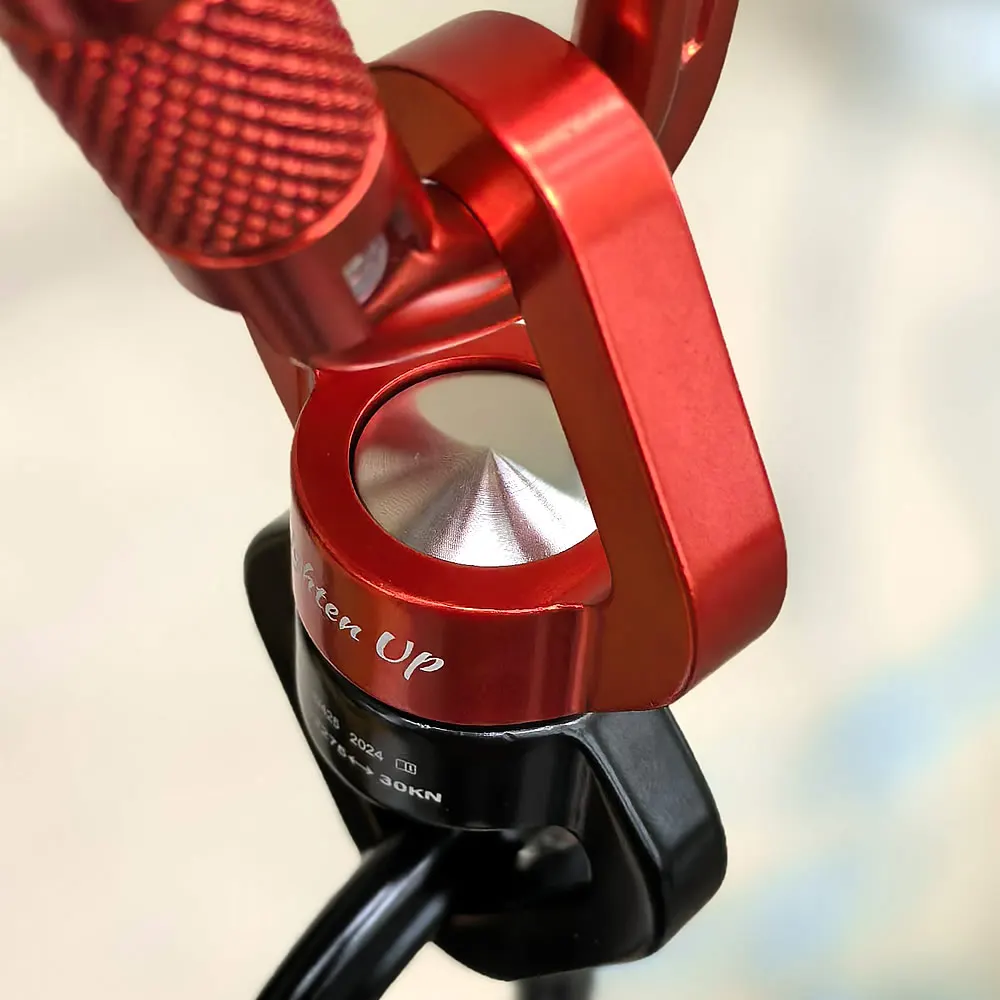 LightenUp 35kN Compact Aerial Dance Spinner Swing Swivel for Yoga Therapy Hanging
