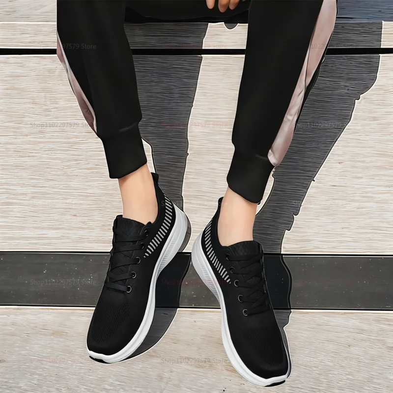 Men Women Vulcanized Casual Athletic Running Shoes Lightweight Breathable Tennis Sneakers Unisex Sports Fashion Shoes image 2