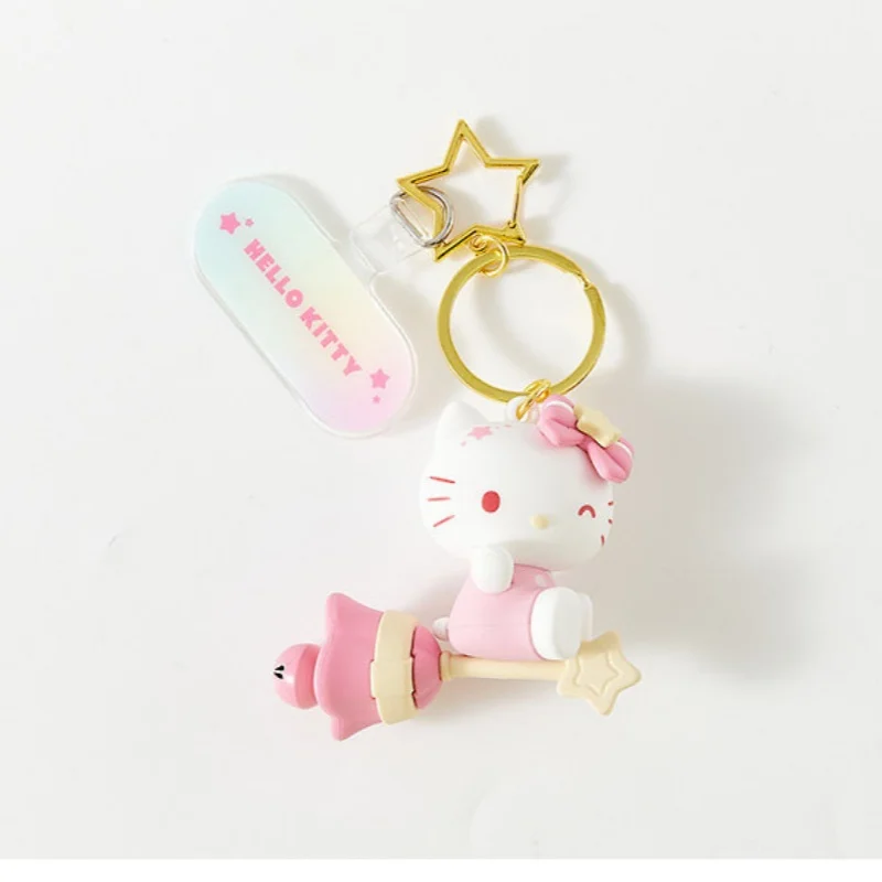 Sanrio HOLLY BOX Magic Wand sleutelhanger Kuromi My Melody Hello Kitty Cinnamoroll tasbedel cadeau