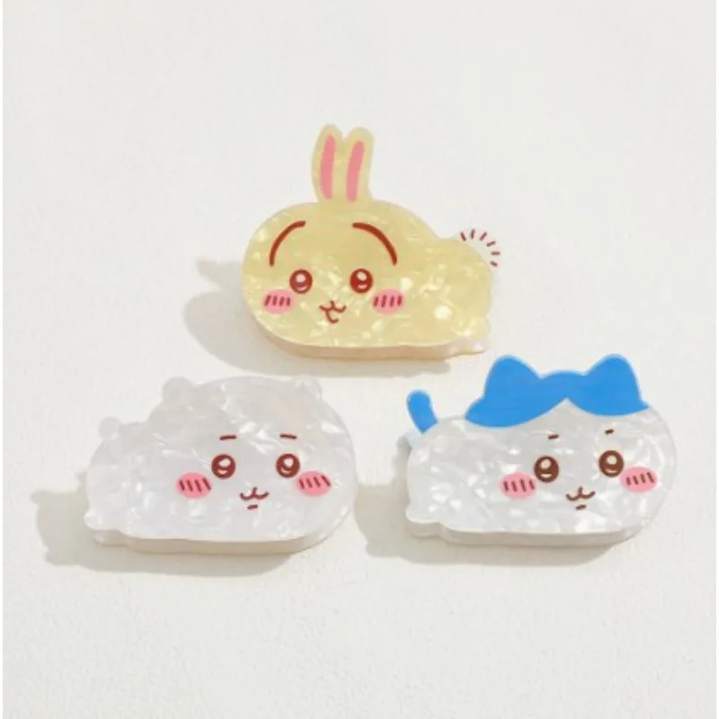 New cartoon hair clip with simple and multifunctional student side clip, sweet and cute girl bangs hair accessory