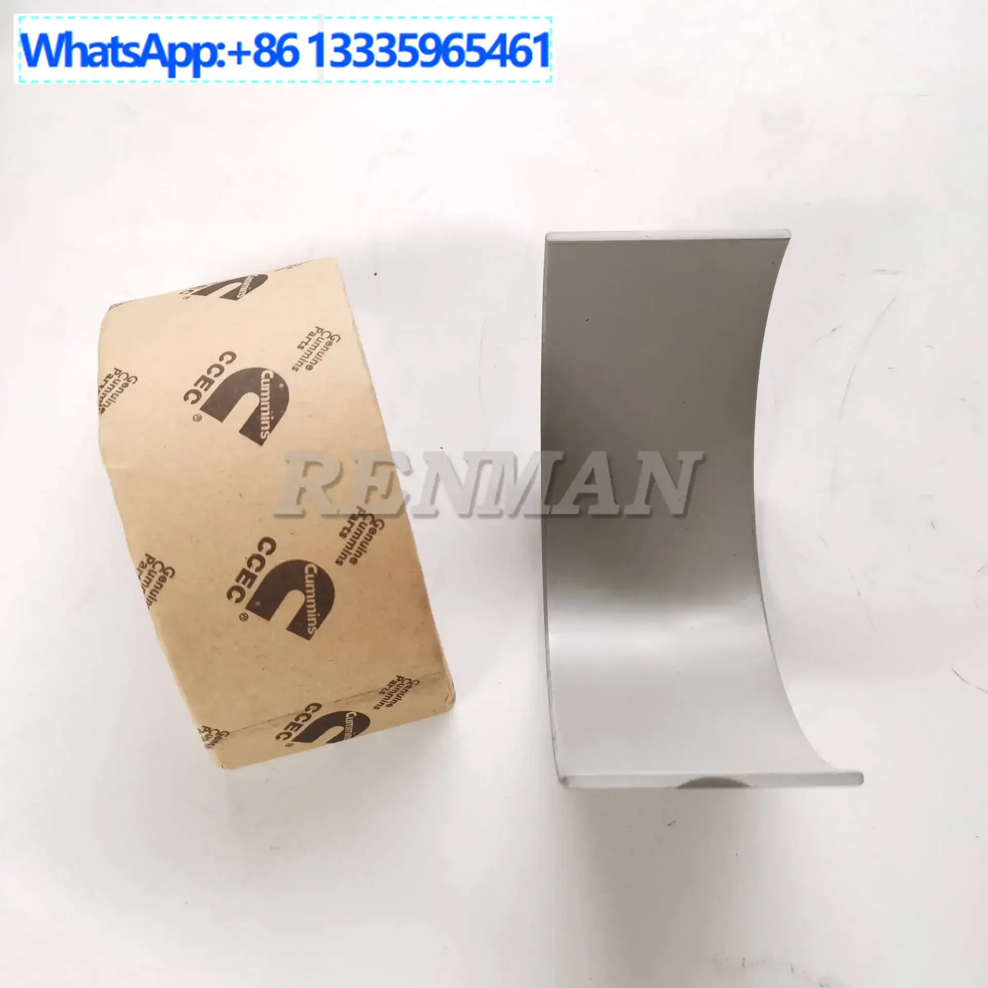 

2Pcs is suitable for Chongqing Cummins NT855 crankshaft bush diesel generator set main shaft bush 3019180 3019186