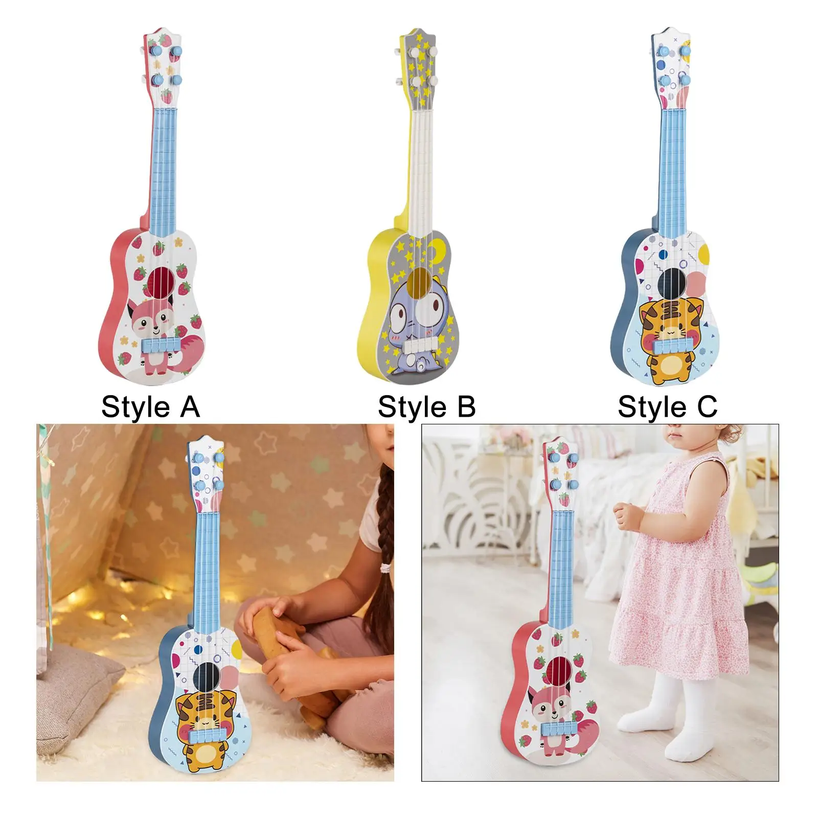 Children Musical Instruments Kids Ukulele Toy for Preschoolers Beginner